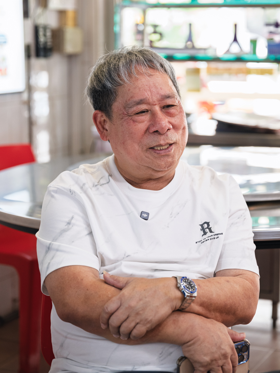 Ah Seng tells us how the local F&B scene has grown and changed along the way. Photo: Abdul Rahim Anwar/HungryGoWhere Gu Zao Ren Taiwan Porridge Seng House