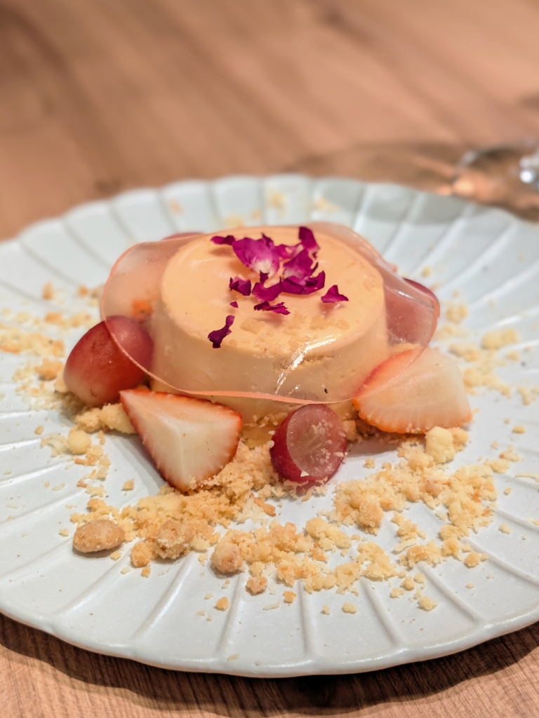Gula Melaka semifreddo. Photo: Zawani Abdul Ghani/HungryGoWhere Sky22 Courtyard by Marriott Singapore Novena