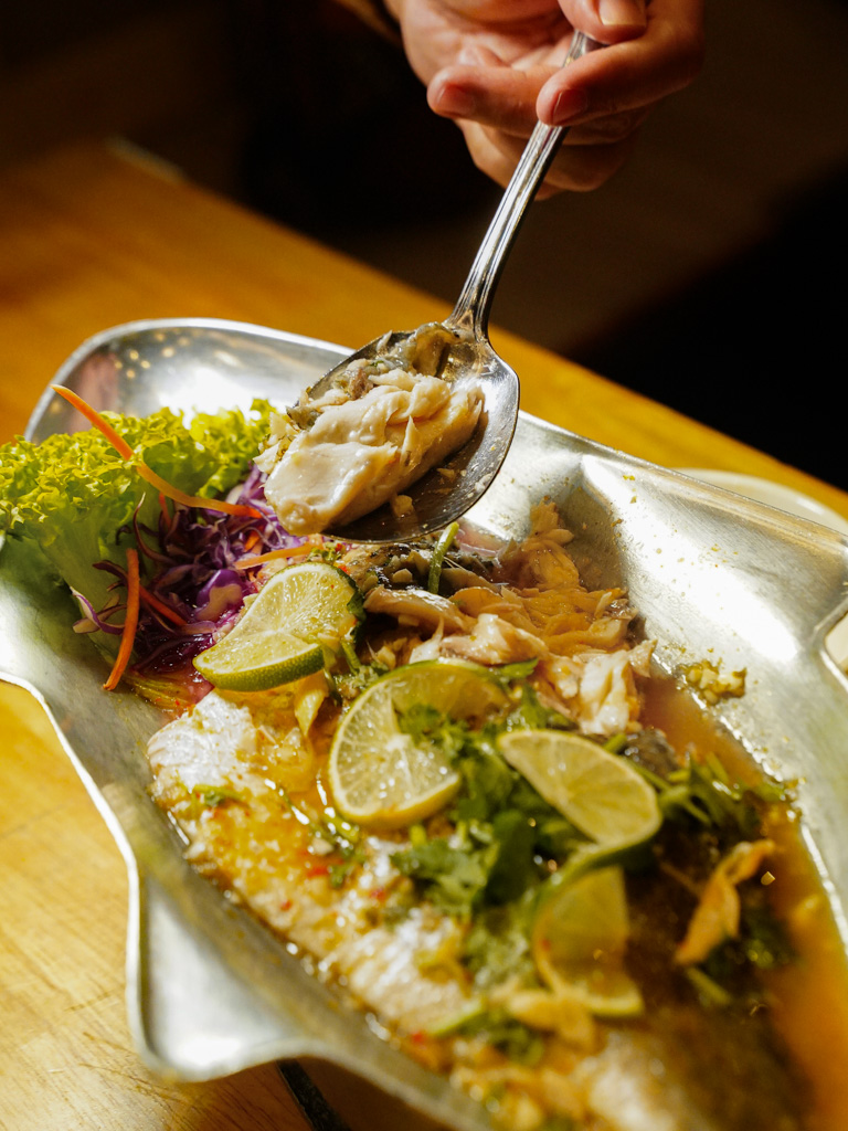 The fish is our favourite. Photo: Evan Mua/HungryGoWhere bangkok jam