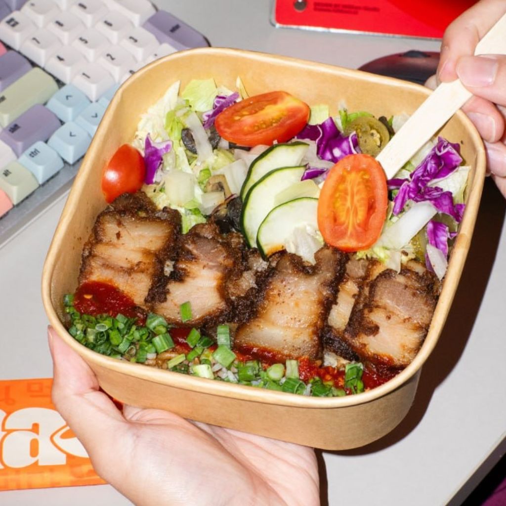 Umami pork khao. Photo: Khao/Instagram Funan Mall food