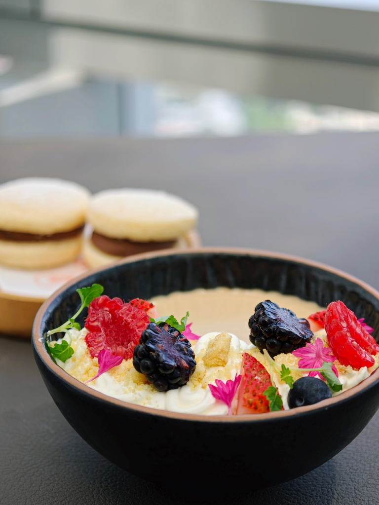 Panna cotta espresso & dulce de leche. Photo: Zawani Abdul Ghani/HungryGoWhere Fire @ 1-Atico lunch set