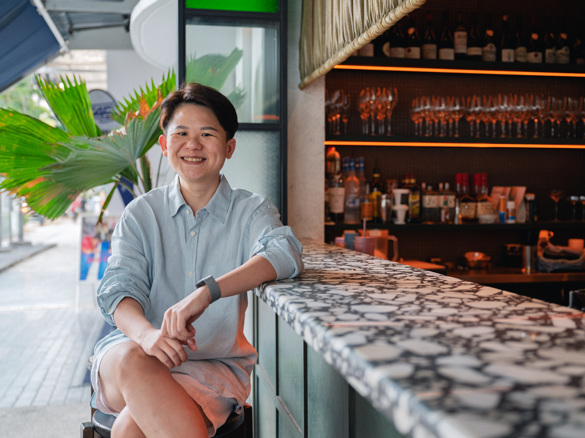 Ah Seng’s daughter Liya runs Seng House at Tanjong Katong. Photo: Abdul Rahim Anwar/HungryGoWhere Gu Zao Ren Taiwan Porridge Seng House