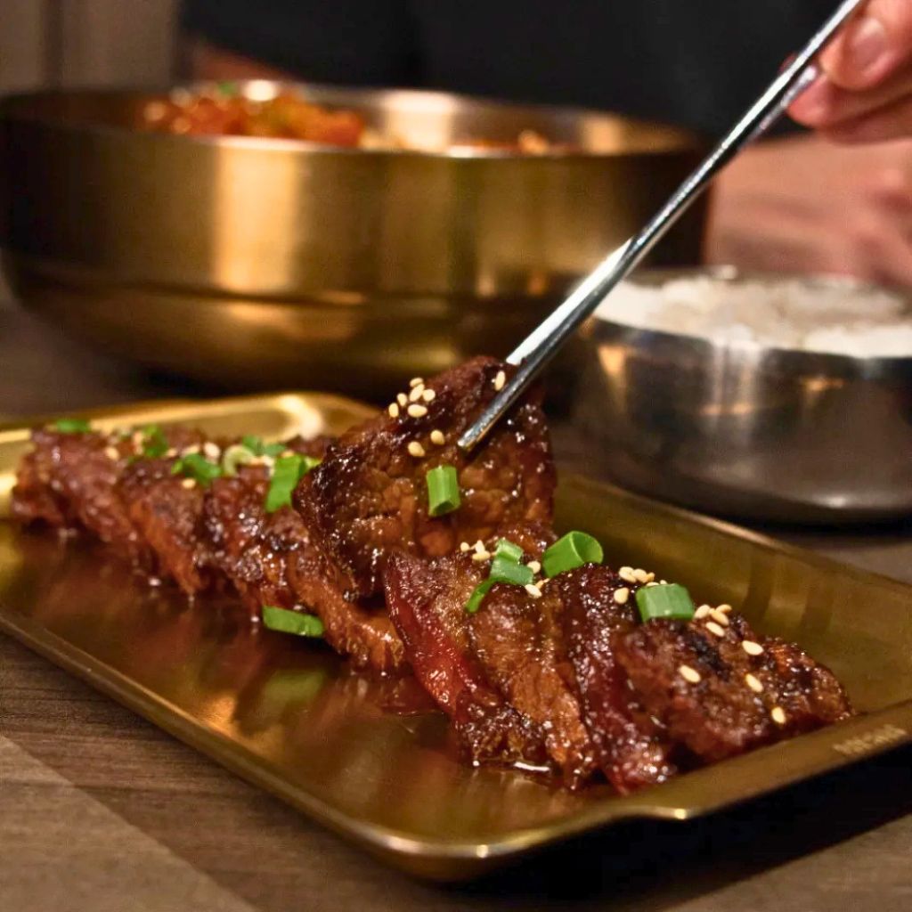 Signature beef kalbi. Photo: Ajumma’s/Instagram Funan Mall food