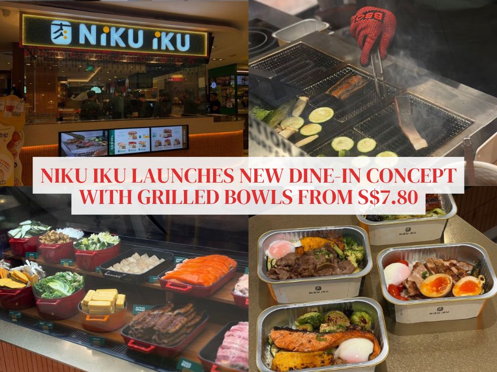 Niku Iku launches new dine-in concept with affordable Japanese grilled bowls from S$7.80