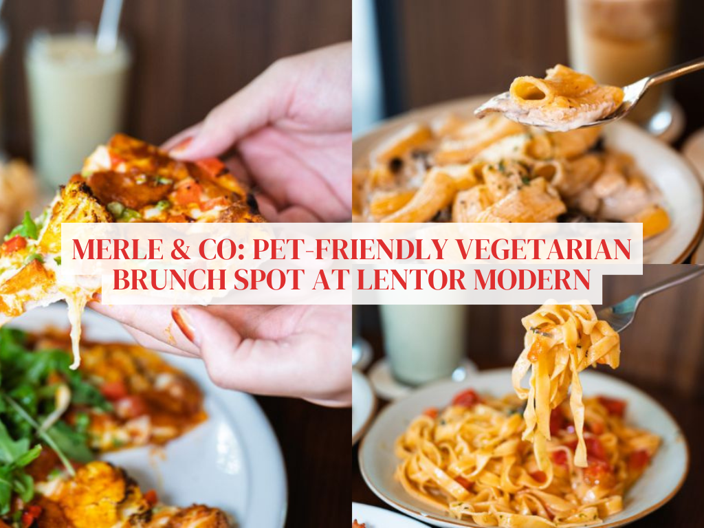 Merle & Co: Pet-friendly vegetarian cafe at Lentor Modern with hearty brunch plates