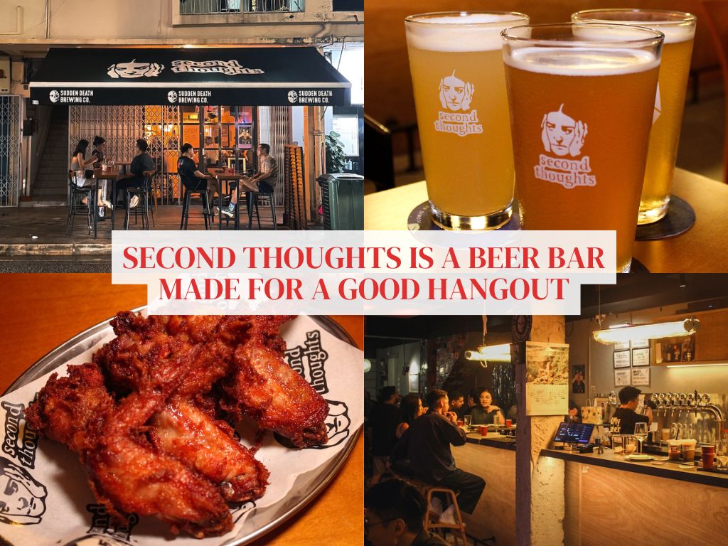Second Thoughts at Jalan Besar is a chill beer bar meant for a good hangout