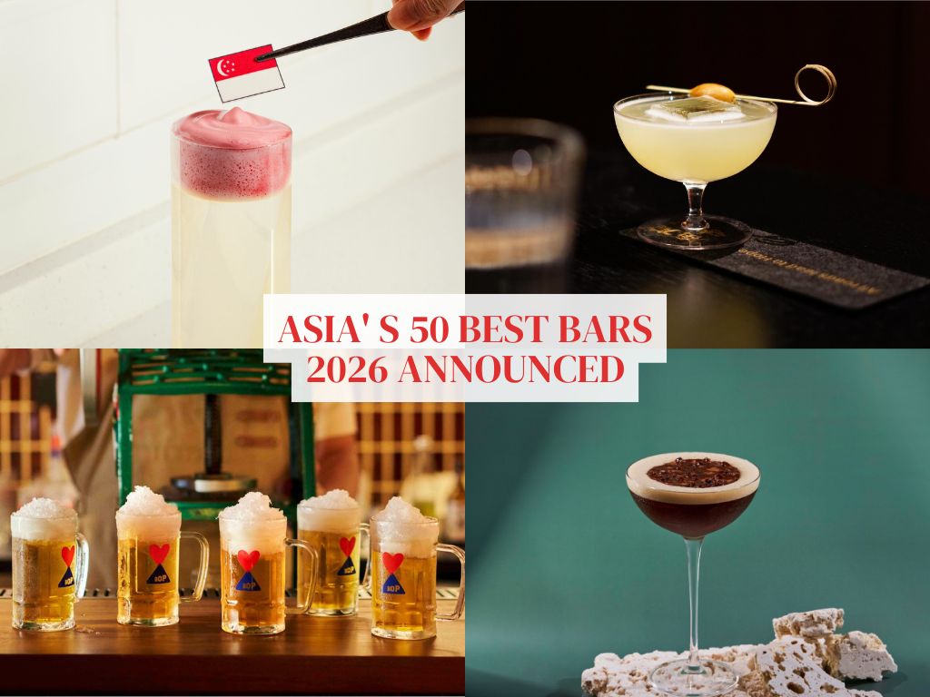 Asia’s 50 Best Bars 2026 announced: Four Singapore bars recognised, Guangzhou’s Hope & Sesame comes out top