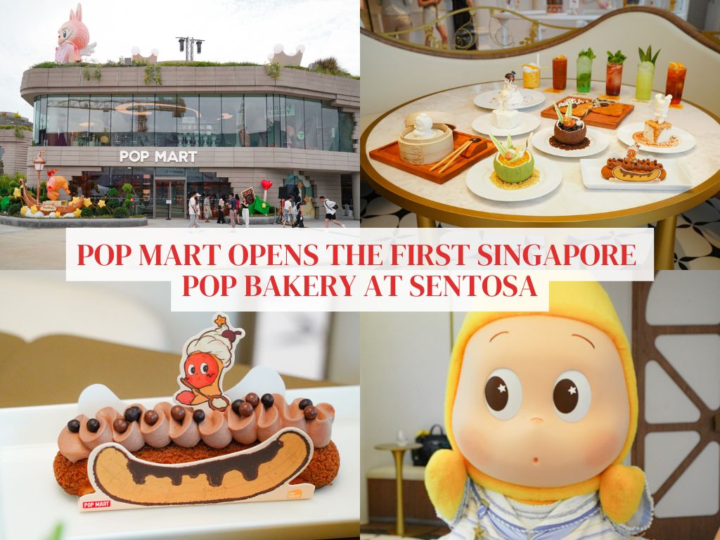 Pop Mart opens Pop Bakery at Sentosa serving kawaii character-themed pastries