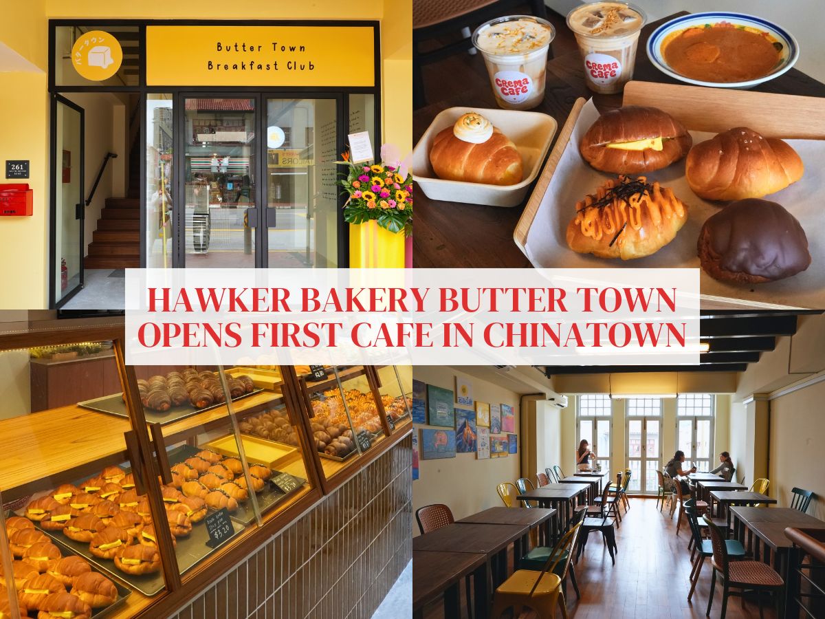Hawker shio pan specialist Butter Town unveils cafe in Chinatown