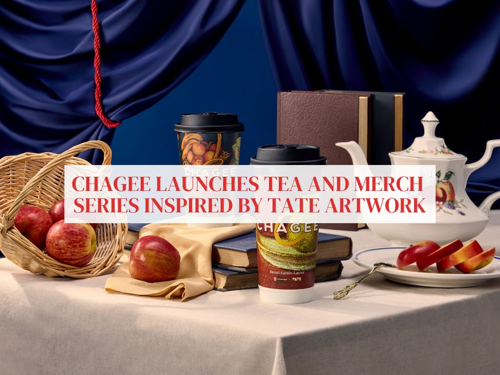 Chagee partners with Tate to launch artwork-inspired limited-edition tea series and collectibles