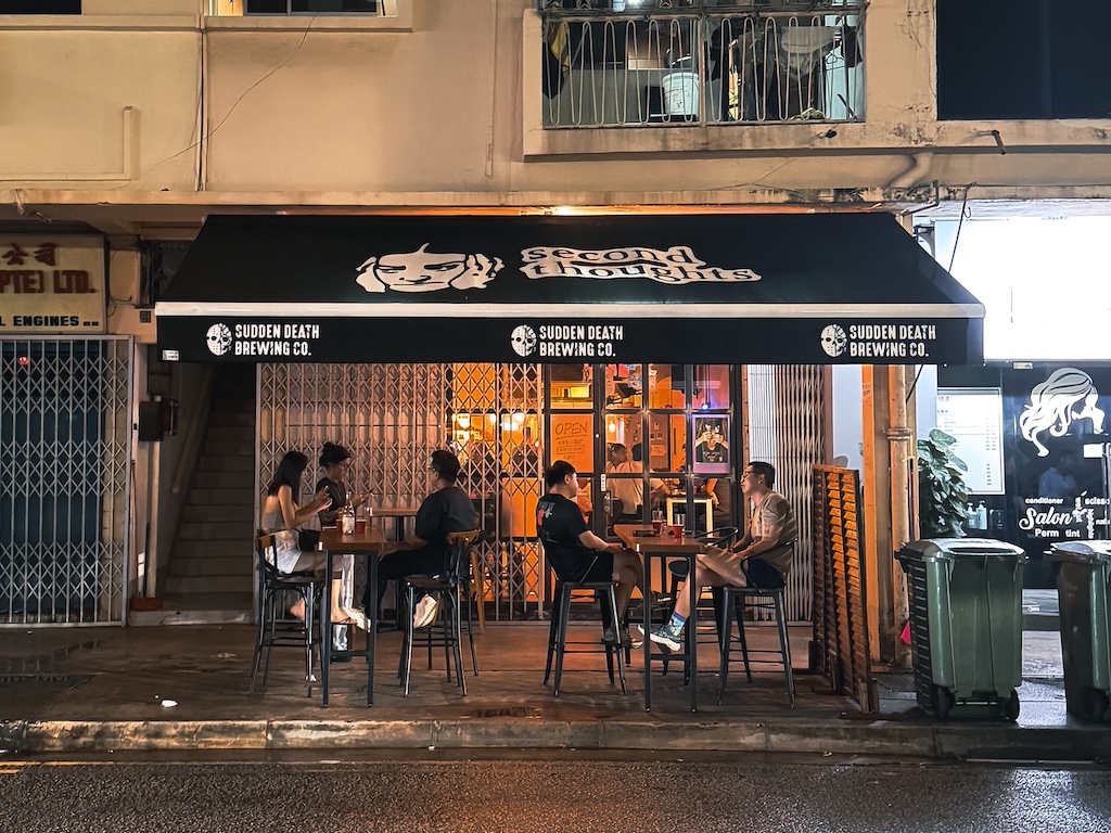 Second Thoughts has a calm and easy-going look from the outside. Photo: Angeline Ang/HungryGoWhere second thoughts jalan besar