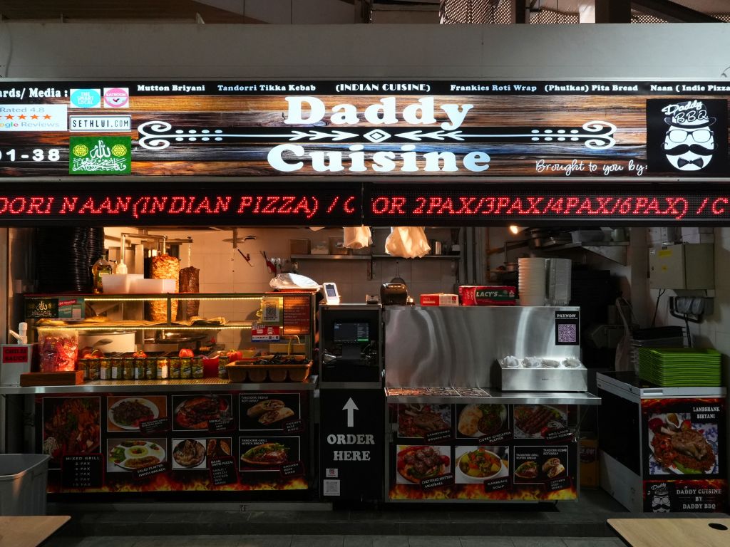 Daddy Cuisine by Daddy BBQ has found a permanent home at Holland Village Market & Food Centre. Photo: Shannon Yap/HungryGoWhere daddy cuisine by daddy bbq holland village