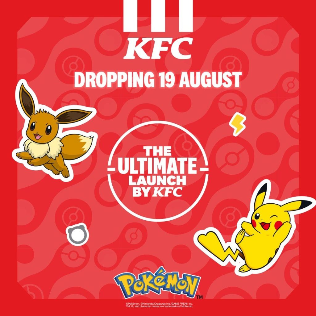 Photo: KFC Singapore kfc pokemon
