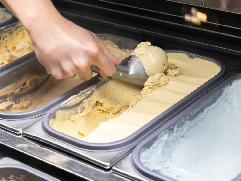 One of the bestsellers is the sea salt gula Melaka ice-cream. Photo: Koh Mui Fong/HungryGoWhere creamier ice cream singapore