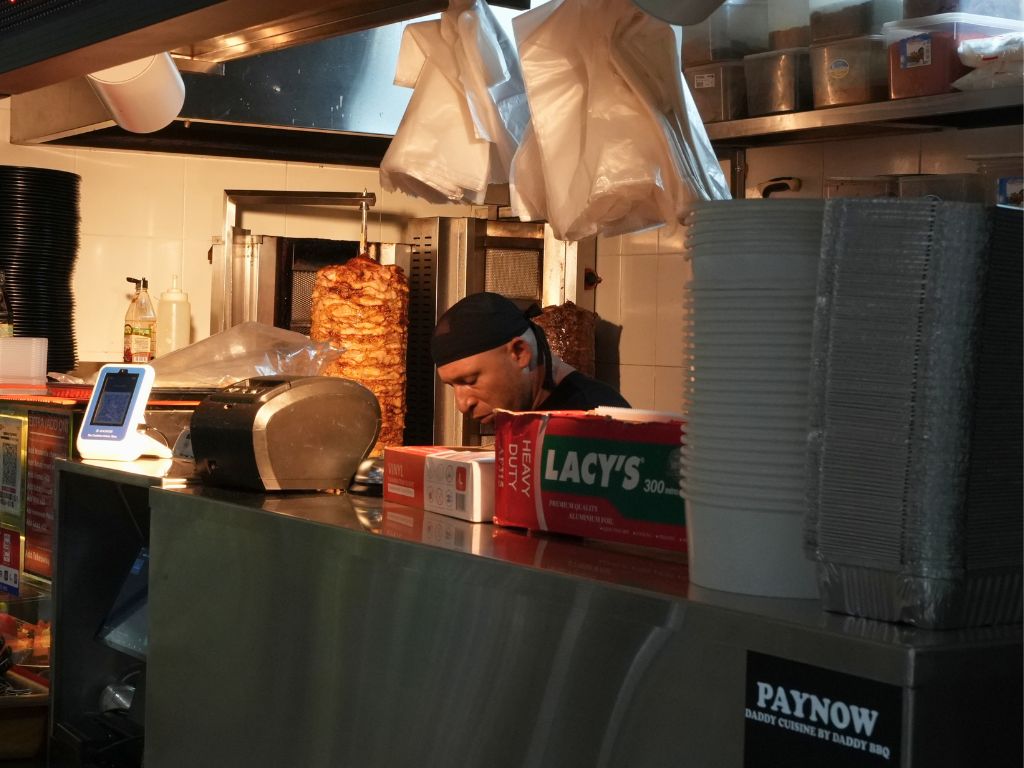 Rambo only has two hands to work with, so you have to be patient while waiting for your food. Photo: Shannon Yap/HungryGoWhere daddy cuisine by daddy bbq holland village
