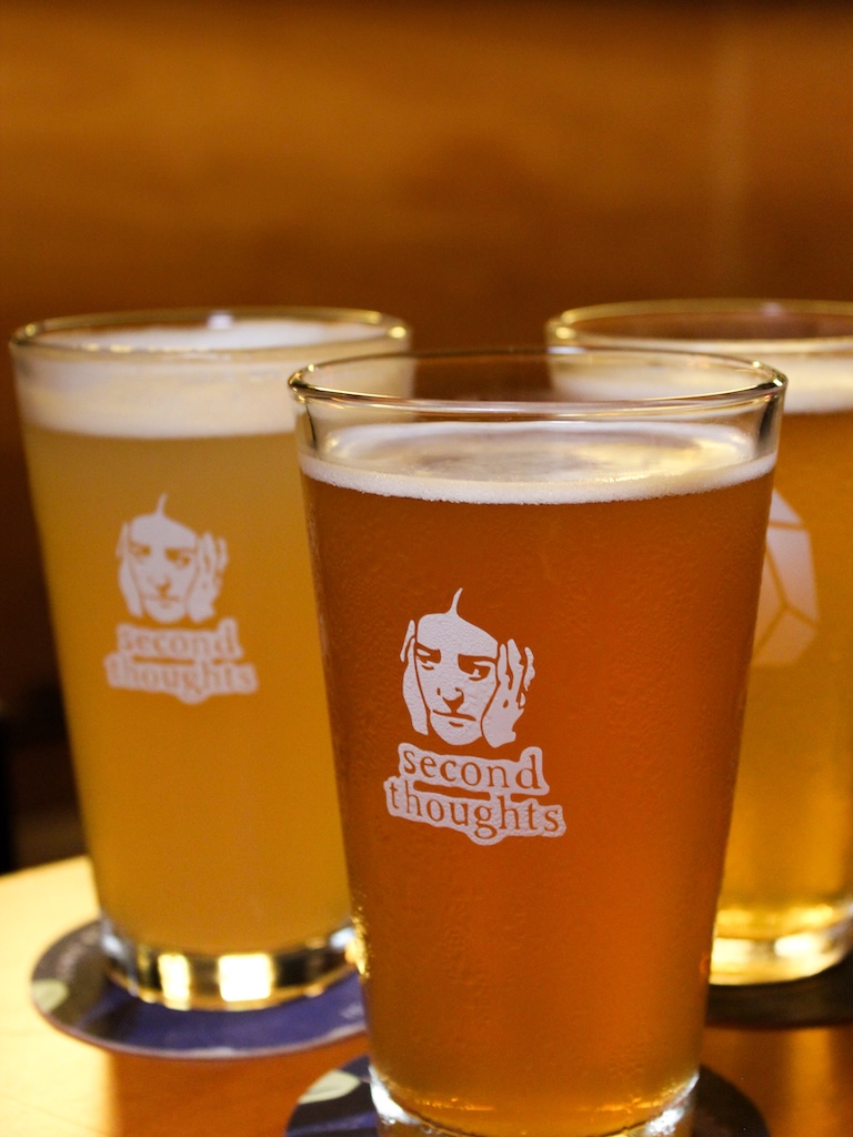 From left: Status Quo Hazy Pale, Limonata sour, and Meridian Callista pilsner. Photo: Angeline Ang/HungryGoWhere second thoughts jalan besar