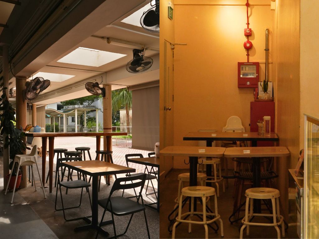 Opt for indoor and outdoor seating at Sin & Savage Bakehouse. Photos: Roma Chonkar/HungryGoWhere sin & savage bakehouse