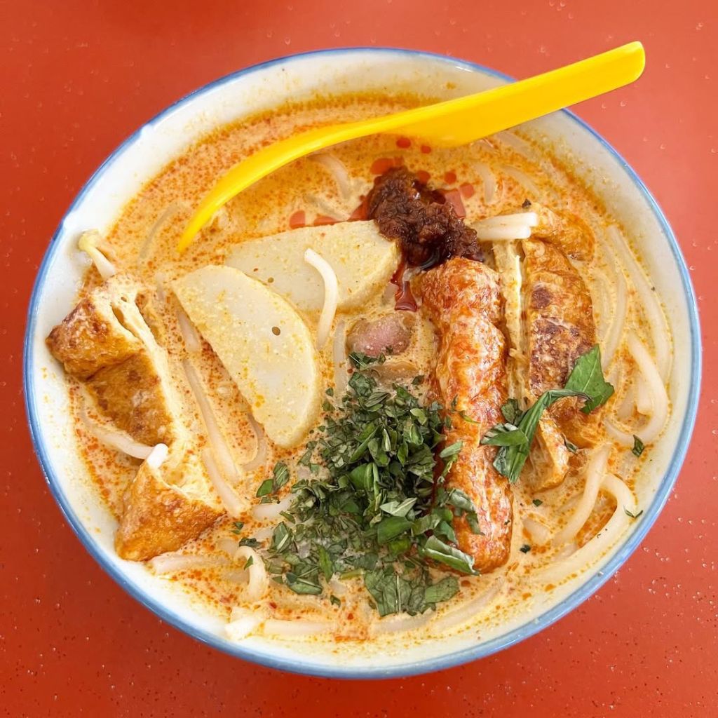 Laksa. Photo: @qqniki/Instagram Holland Village Market & Food Centre