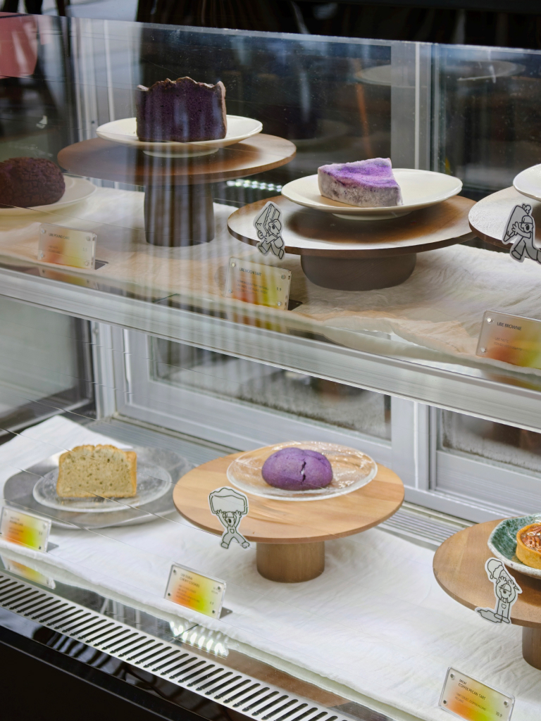 Halo Ube & Matcha’s selection of desserts. Photo: Zawani Abdul Ghani/HungryGoWhere Halo Ube & Matcha 100AM