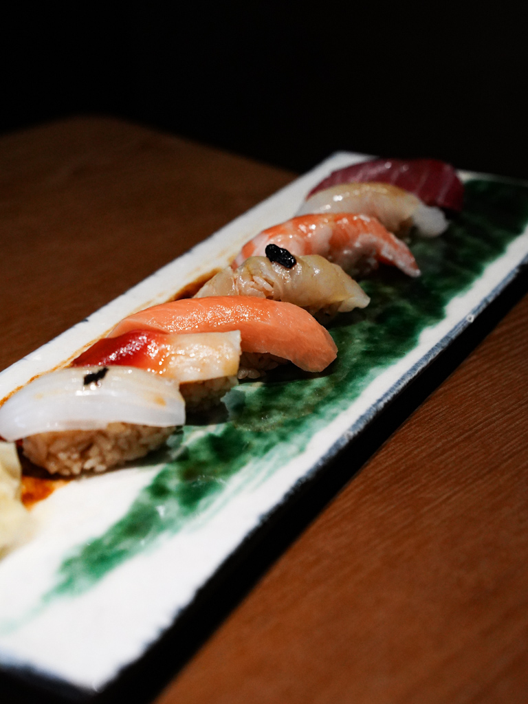 Get the S$38 option if you are more of a sushi lover! Photo: Evan Mua/HungryGoWhere aka sushi bar