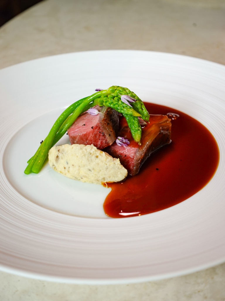 Lamb saddle. Photo: Sarah Chua/HungryGoWhere Marguerite Singapore