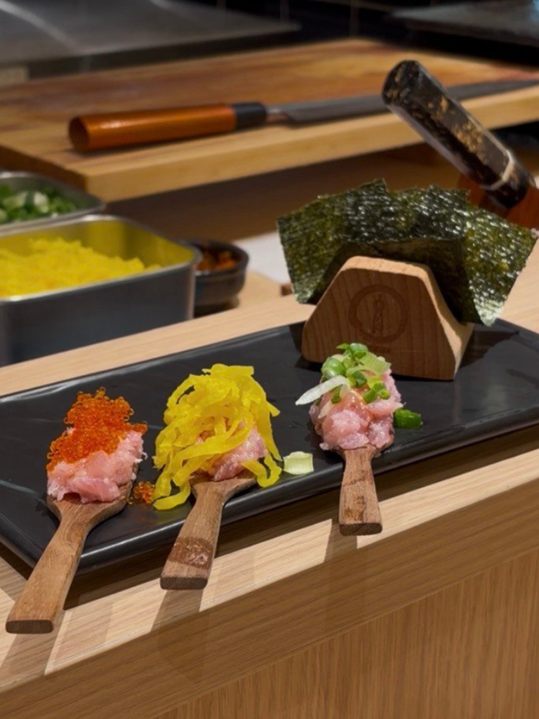 The Toro Zanmai set. Photo: Shannon Ong/HungryGoWhere sushidan singapore