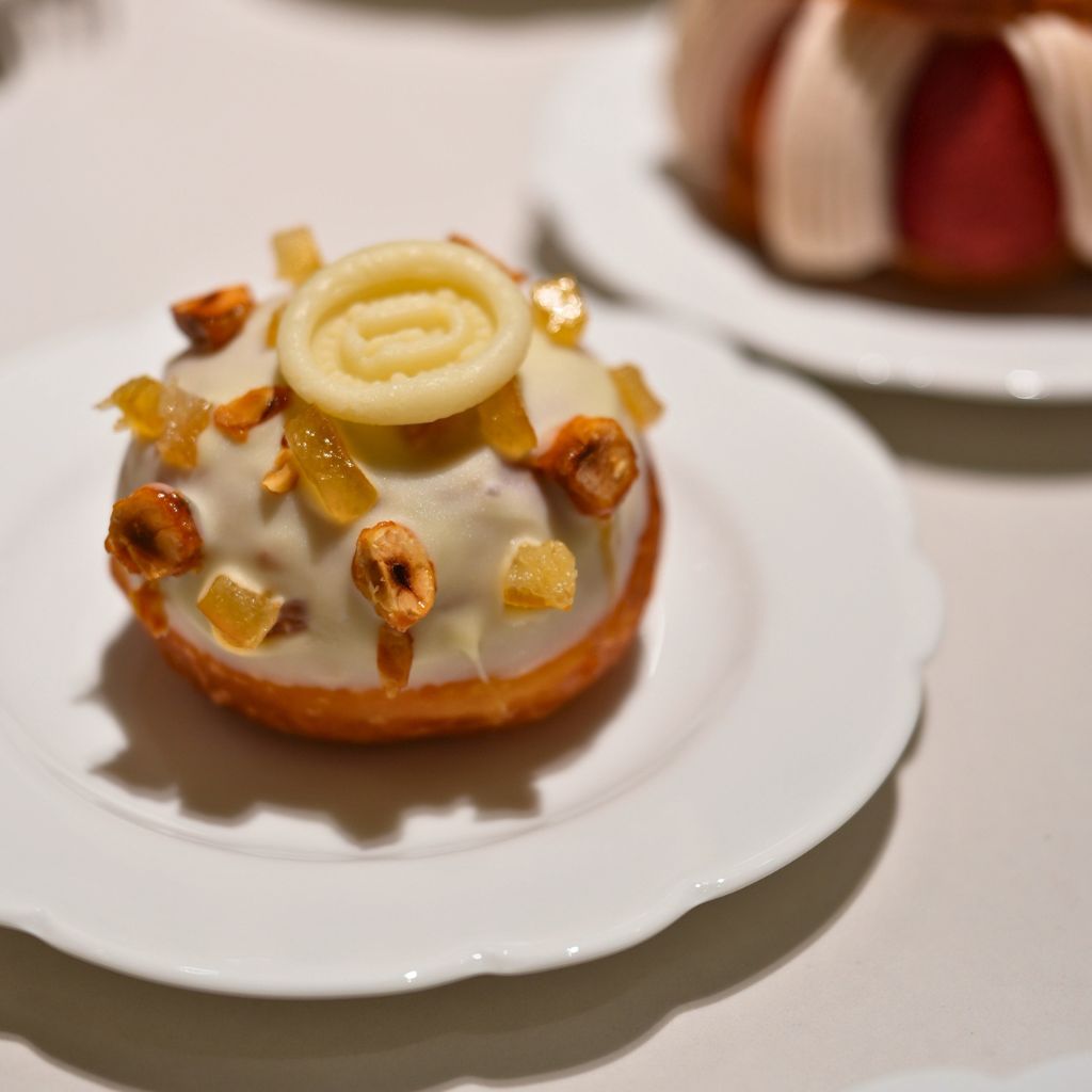 The yuzu lemon brioche Flower donut. Photo: Shannon Yap/HungryGoWhere rituel tokyo cafe singapore