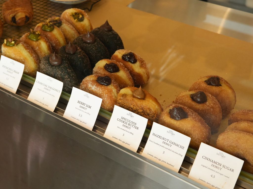 Don’t forget to round out your meal at Sin & Savage Bakehouse with its bomboloni. Photo: Roma Chonkar/HungryGoWhere sin & savage bakehouse