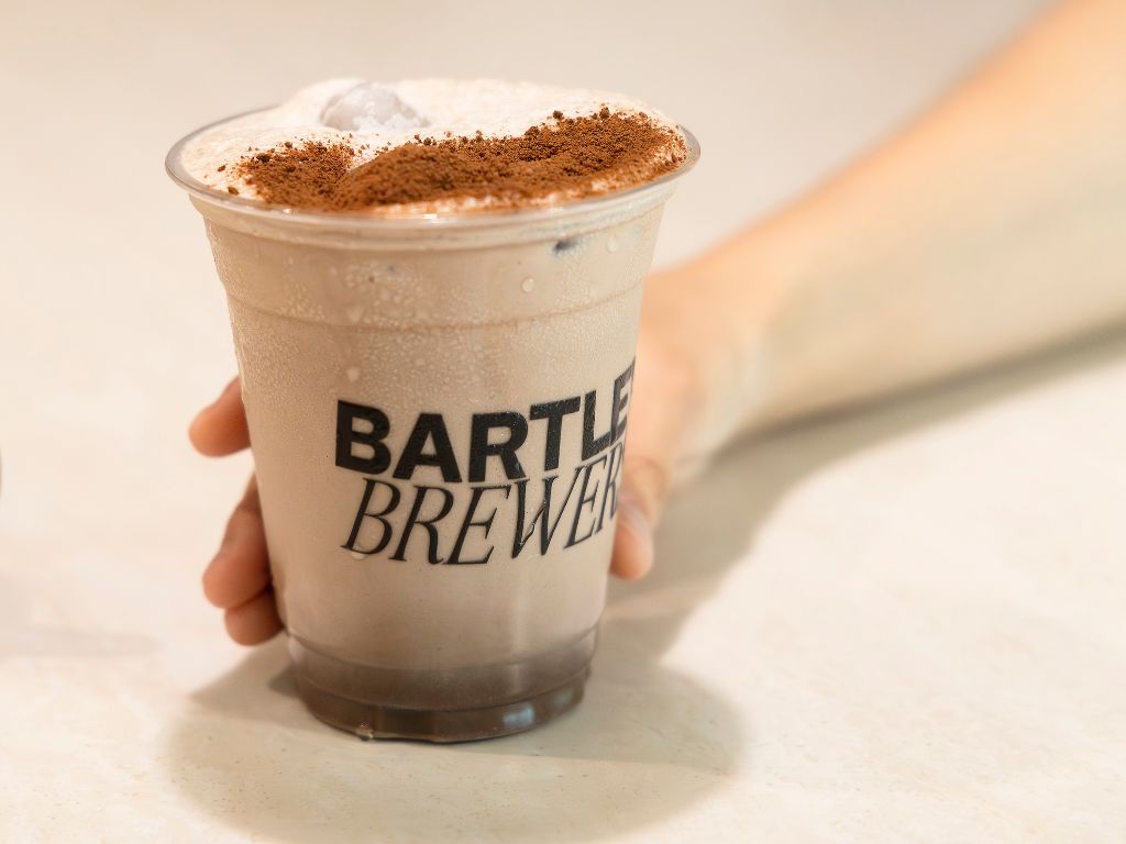 Milo Dino Cloud Peng is an elevated version of the classic childhood comfort drink. Photo: Koh Mui Fong/HungryGoWhere bartley brewers