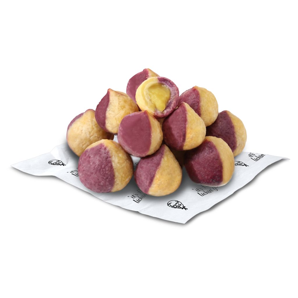 The sweet potato balls. Photo: KFC Singapore kfc pokemon