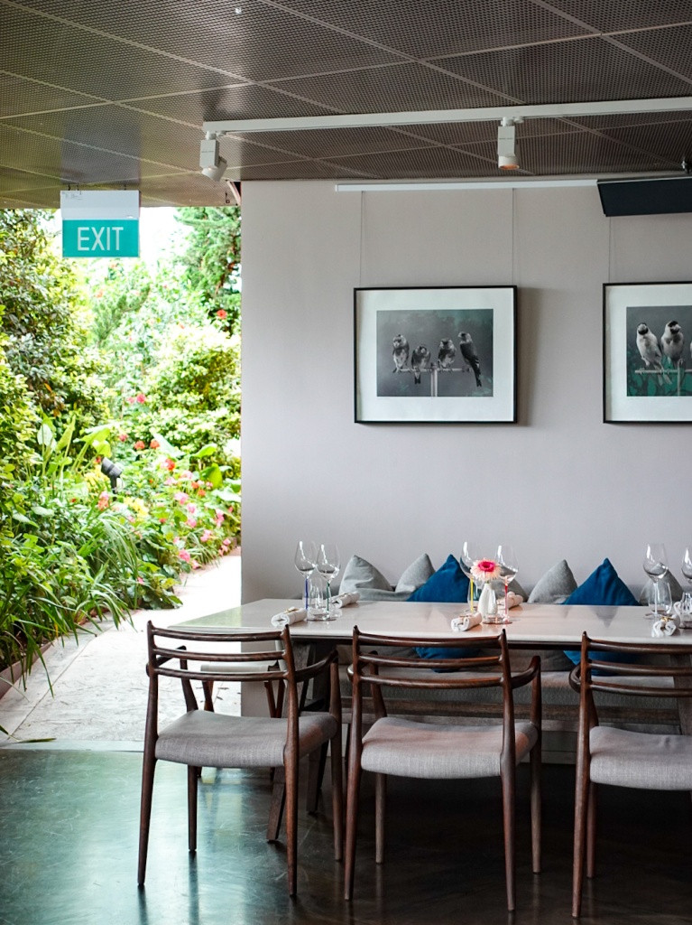 This way to the flowers. Photo: Sarah Chua/HungryGoWhere Marguerite Singapore