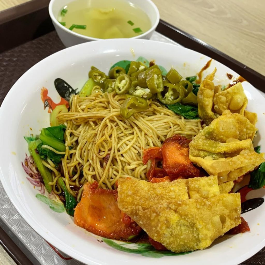 Wanton mee. Photo: @hungermanaged/Instagram Holland Village Market & Food Centre