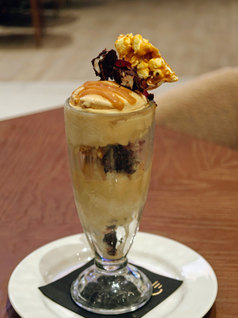 Popcorn sundae. Photo: Zawani Abdul Ghani/HungryGoWhere centro