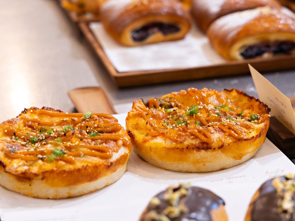 Kimchi gochujang focaccia. Photo: Koh Mui Fong/HungryGoWhere creamier ice cream singapore