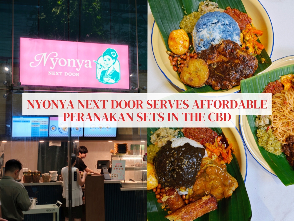Nyonya Next Door brings fast-casual Peranakan sets from S$8.90 to the CBD