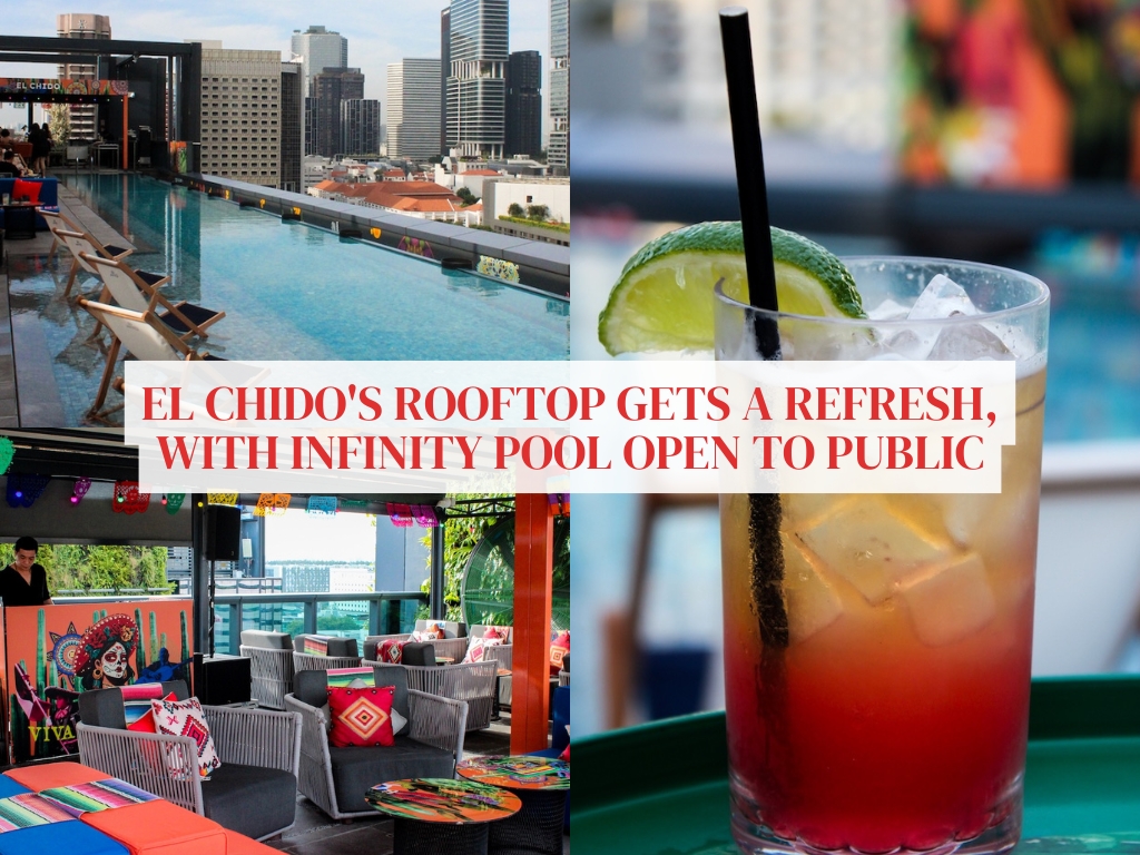 Mexican spot El Chido: Free access to the infinity pool, with refreshed space and drinks menu