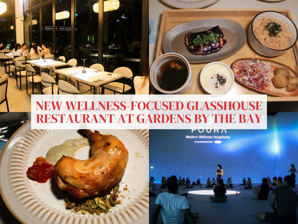 Wellness-focused glasshouse restaurant Foura opens at Gardens by the Bay’s IMBA Theatre