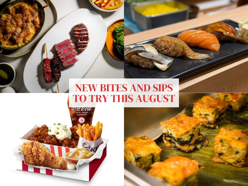 New bites & sips to check out in Singapore in August 2026