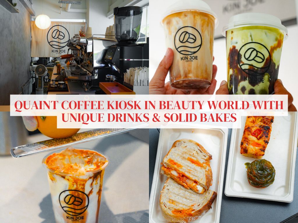 Kin Joe Coffee at Beauty World: Quaint coffee nook with unique orange coffee & matcha chendol