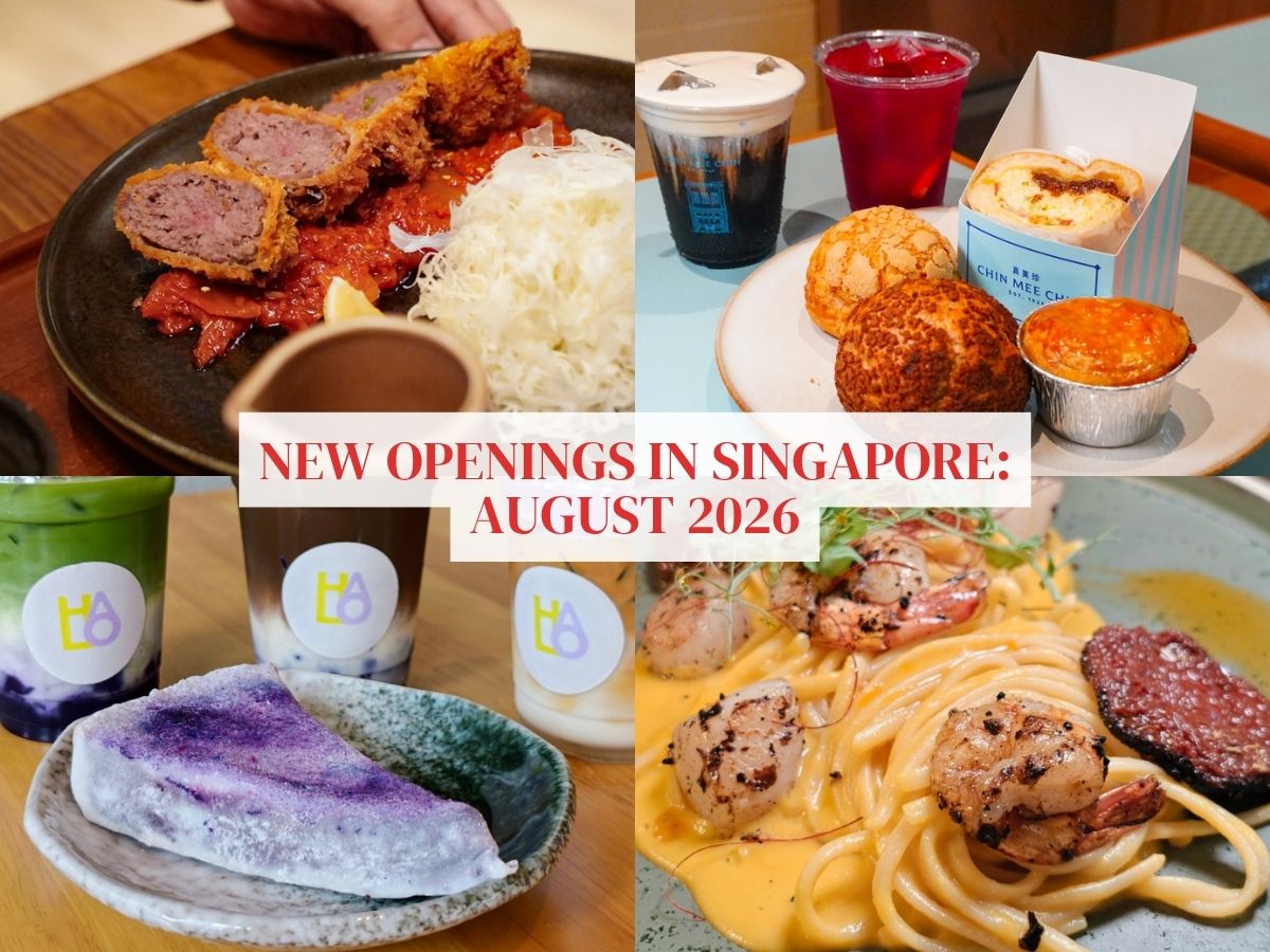 New openings in Singapore: August 2026