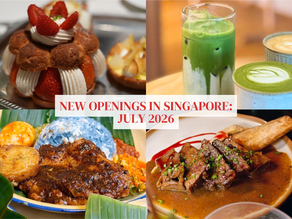 New openings in Singapore: July 2026