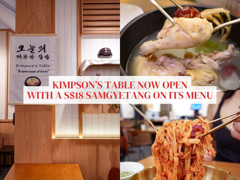 Popular home-based Korean concept Kimpson’s Table opens physical store in CBD
