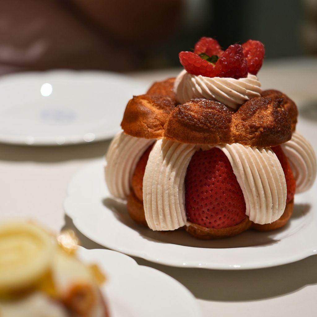 The strawberry Paris-Brest. Photo: Shannon Yap/HungryGoWhere new july openings