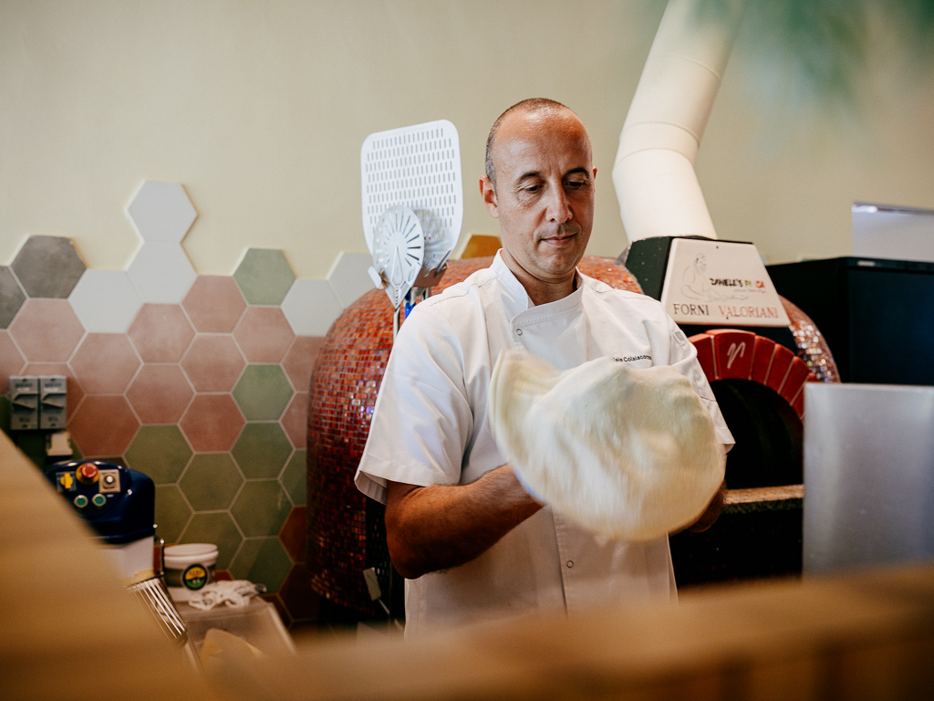 Despite doing this for three decades, he remains dedicated and passionate about his craft. Photo: Ravin Thiruchelvam/HungryGoWhere Daniele’s Pizza