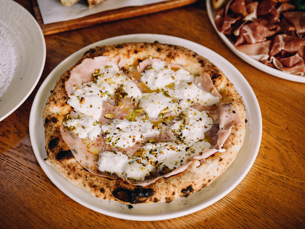 The Bologna is Daniele’s most recommended, as it's a classic in his hometown of Rome. Photo: Ravin Thiruchelvam/HungryGoWhere Daniele’s Pizza