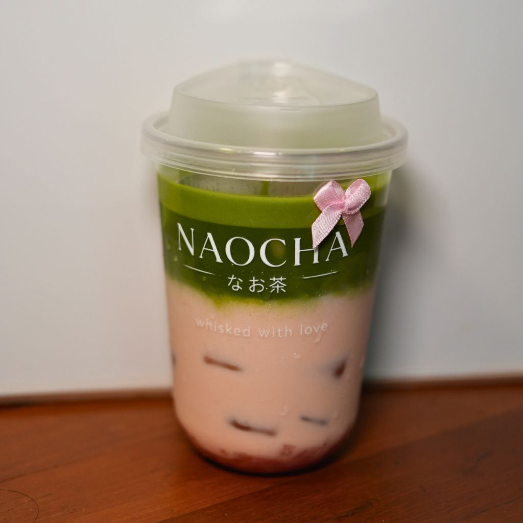 The strawberry matcha is a classic favourite that’s hard to go wrong with. Photo: Shannon Yap/HungryGoWhere naocha singapore