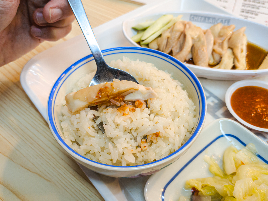 Skin-on chicken and tender all the way through. Photo: Gary Lim/HungryGoWhere chef lais sim lim