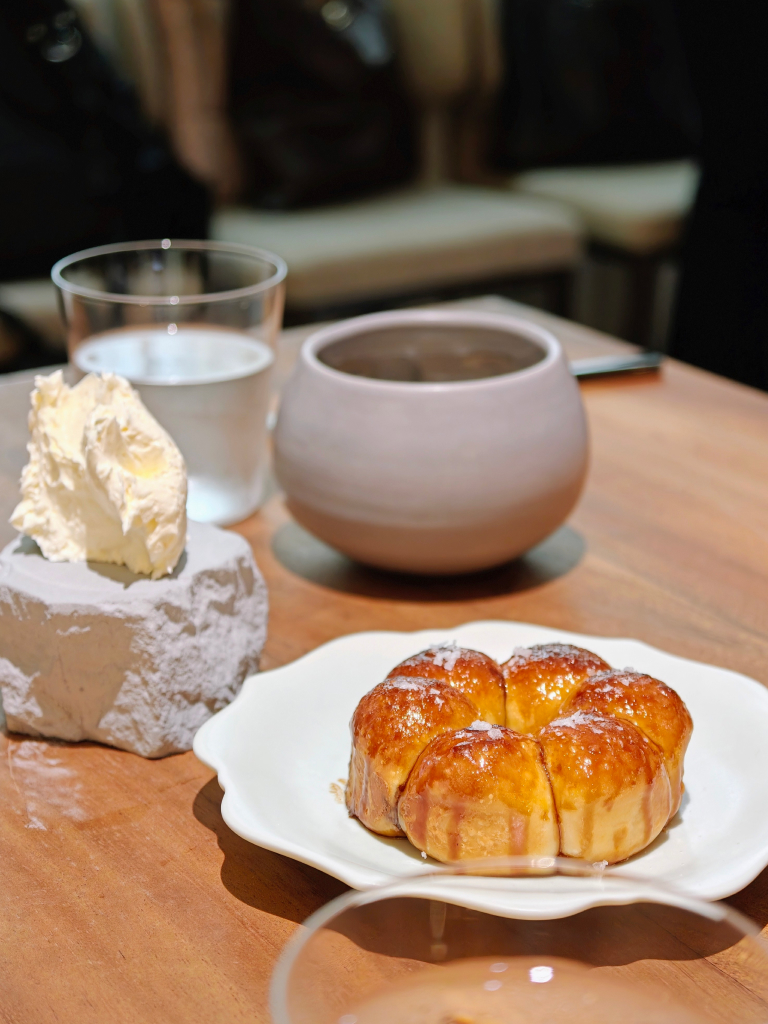 Glazed soft rolls with whipped salted butter. Photo: Zawani Abdul Ghani/HungryGoWhere assagi