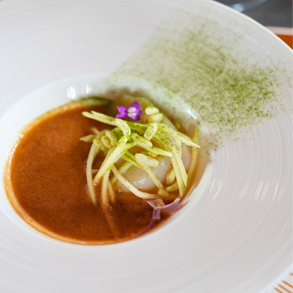 A bright, zesty appetiser that’s sure to wake up your tastebuds! Photo: Shannon Yap/HungryGoWhere albatross island restaurant