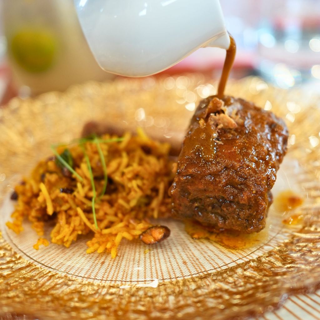 The 16-hour braised beef short rib. Photo: Shannon Yap/HungryGoWhere albatross island restaurant